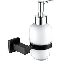 Square Soap Dispenser - Black
