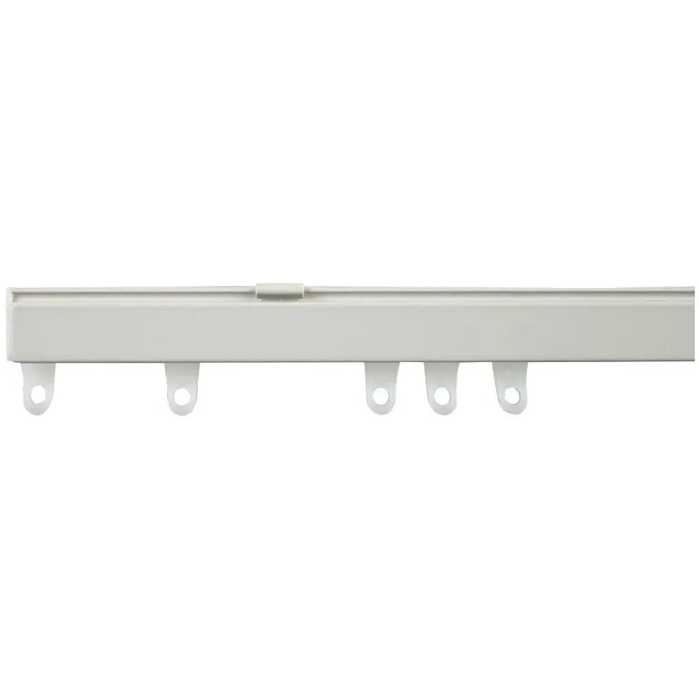500cm Fineline Curtain Track - White, Aluminium