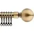 Extendable Sphere Curtain Pole - Gold, Metal