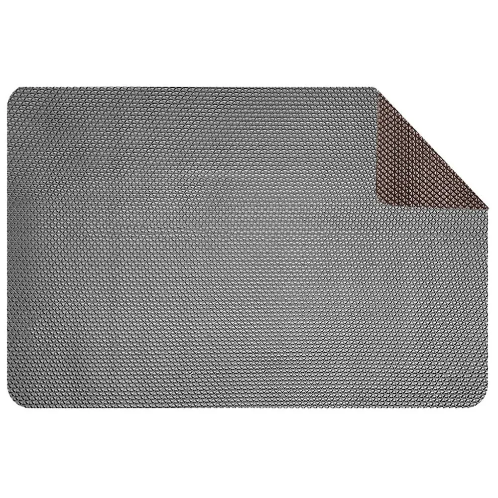 Reversible Anti-Slip Shower Mat - Grey, PVC image