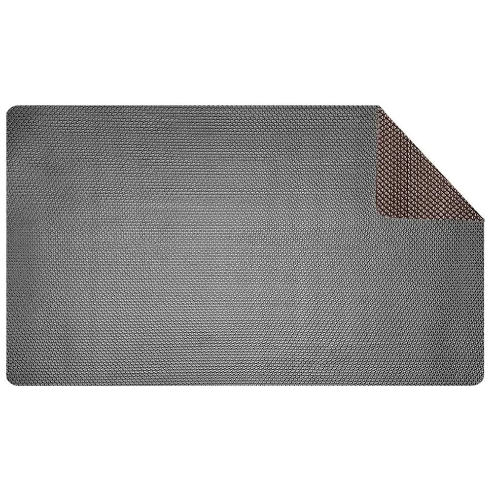 Reversible Anti-Slip Shower Mat - Grey, PVC