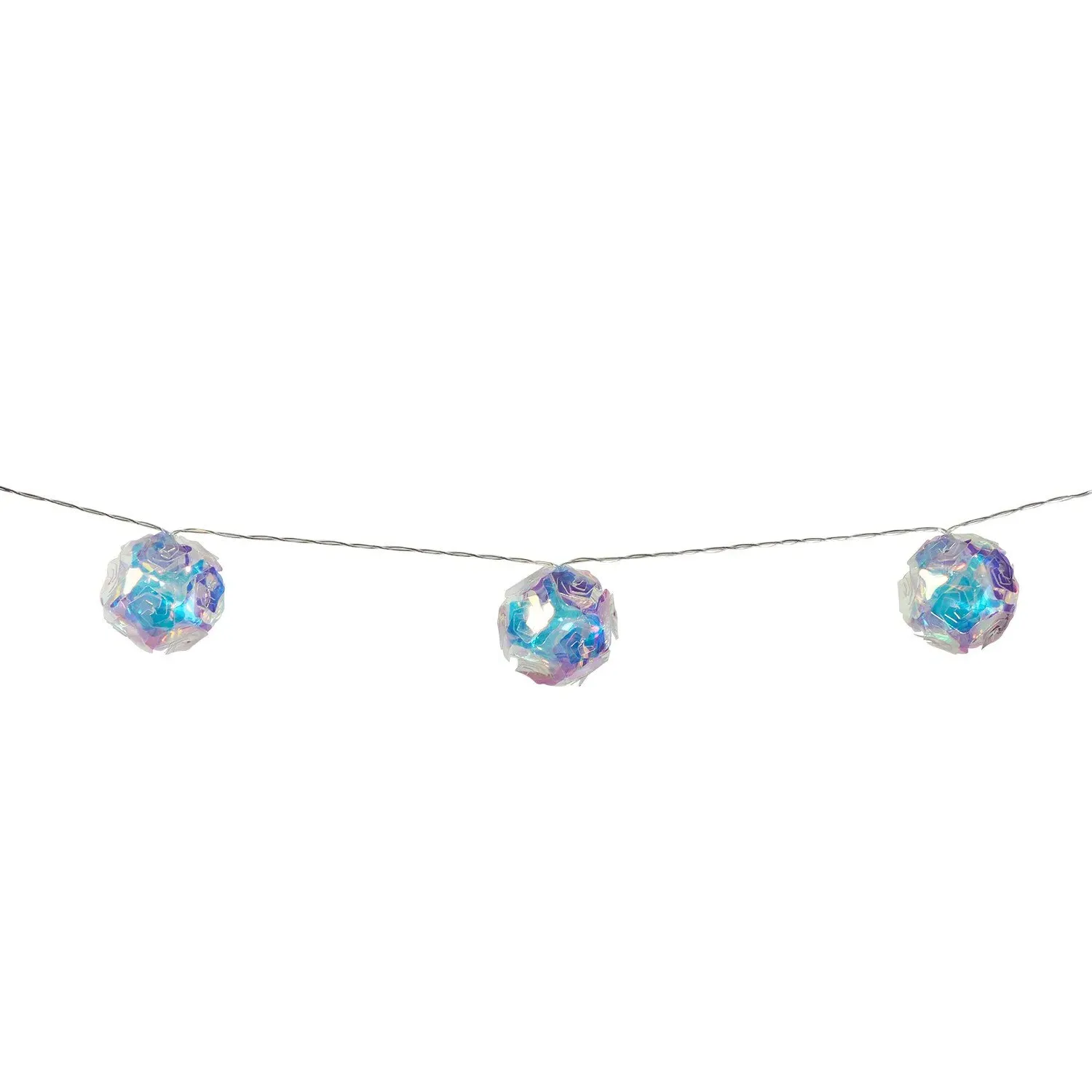 10 LED Floral String Light - Iridescent image