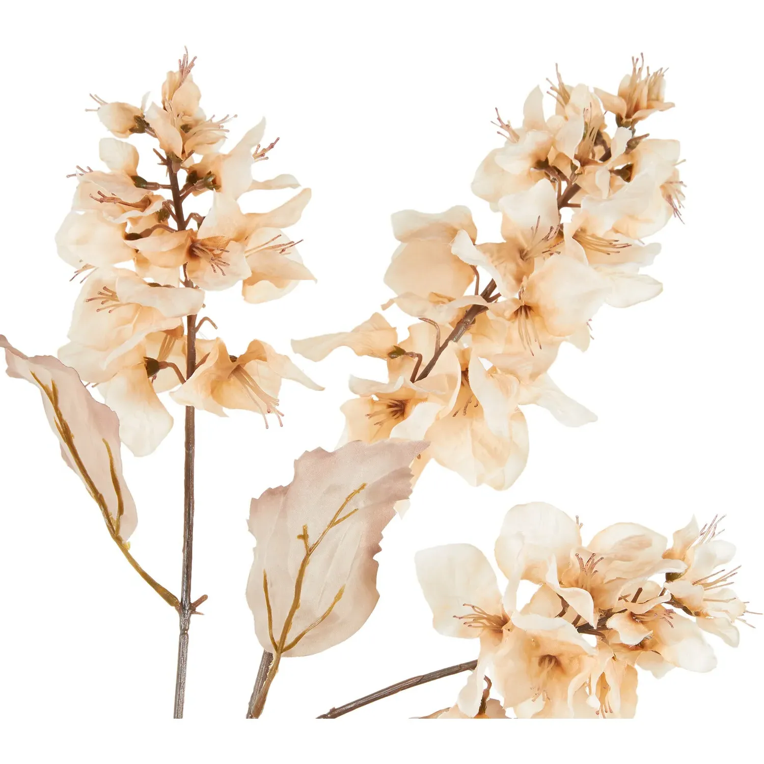 100cm Bougainvillea Artificial Stem - Cream