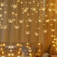 105 LED Butterfly Curtain Light