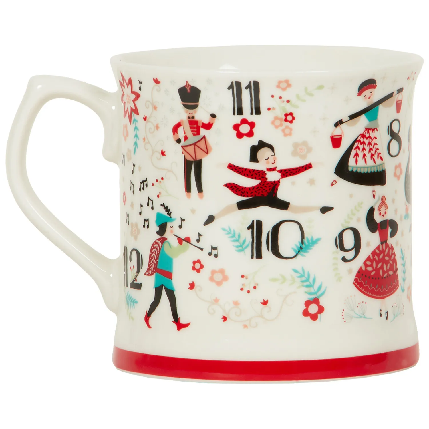 12 Days of Christmas Mug - White