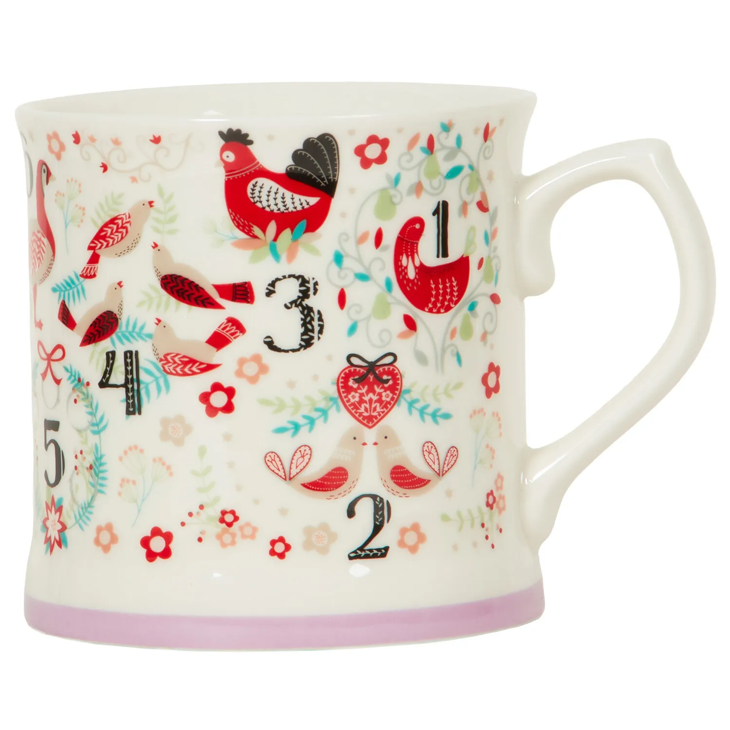 12 Days of Christmas Mug - White