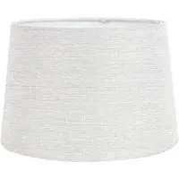 12 inch Tapered Lamp Shade - Champagne, Fabric