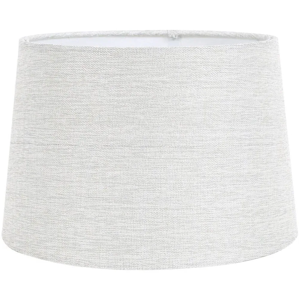 12 inch Tapered Lamp Shade - Champagne, Fabric