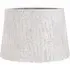 12 inch Tapered Lamp Shade - Grey, Woven