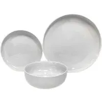 12 Piece Dinner Set - White, Porcelain