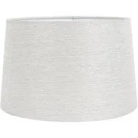 14 inch Tapered Lamp Shade - Champagne, Fabric