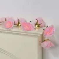 15 LED Rose String Light - Pink