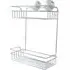 2 Tier Peel and Fix Cosmetic Basket - Chrome