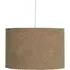 20cm Drum Lampshade - Brown