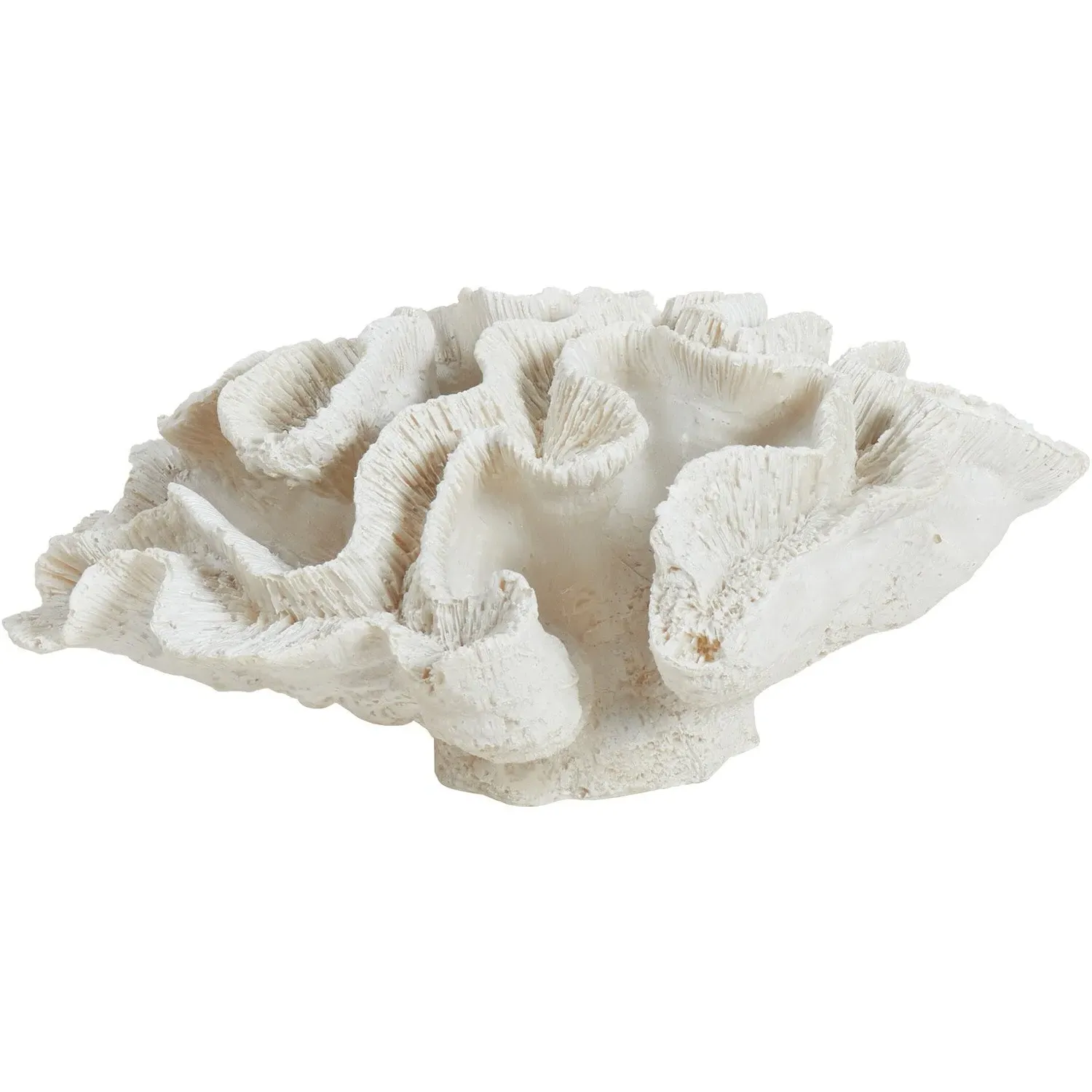 24cm Coral Ornament - White