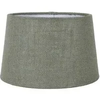 25cm Tapered Lamp Shade - Sage, Linen