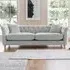 3-Seater Sofa - Chalk, Velvet