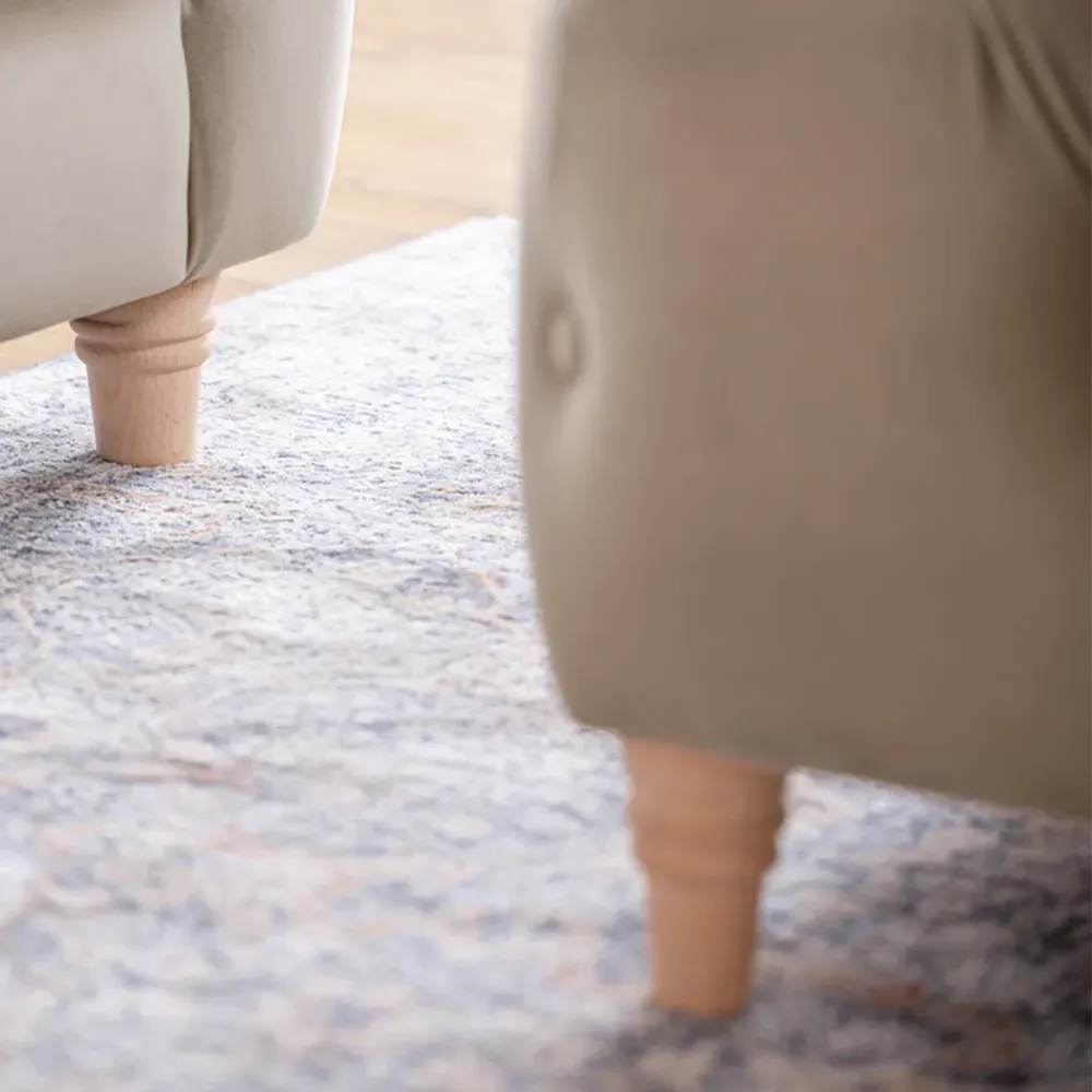 3-Seater Sofa - Putty, Velvet