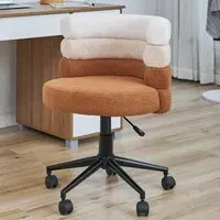 3-Tier Office Chair - Boucle