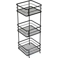 3 Tier Storage Caddy - Black