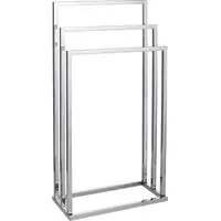 3 Tier Towel Rack - Silver