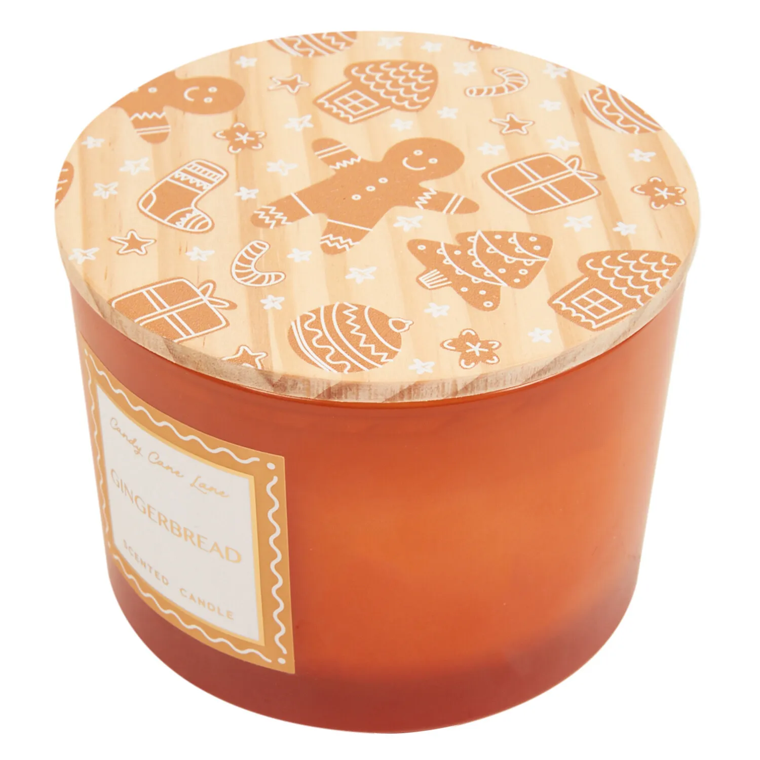 3 Wick Scented Candle - Gingerbread