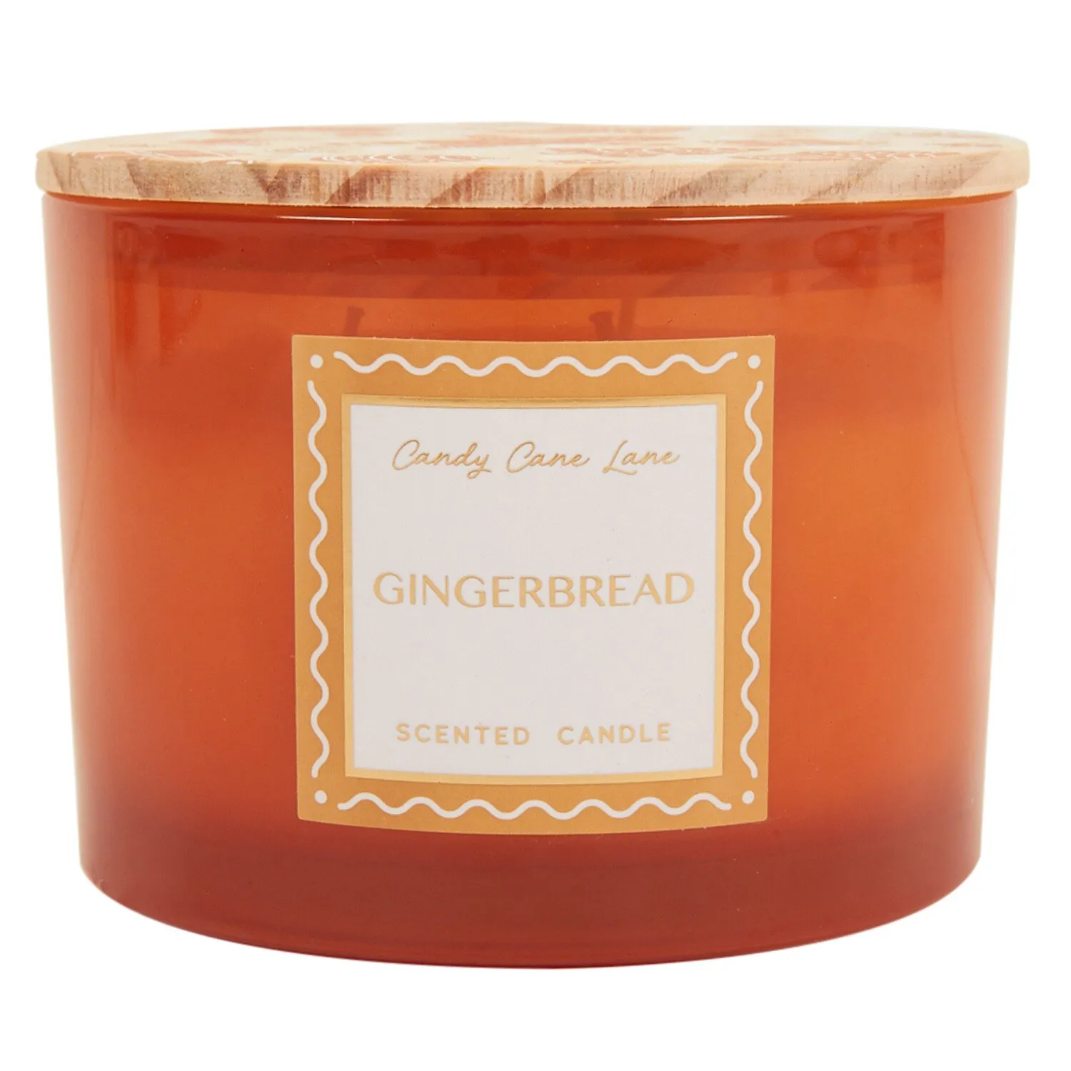 3 Wick Scented Candle - Gingerbread image