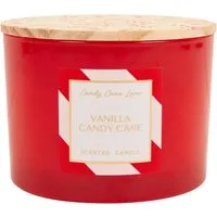 3 Wick Scented Candle - Vanilla Candy Cane