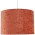 30cm Lamp Shade - Rust