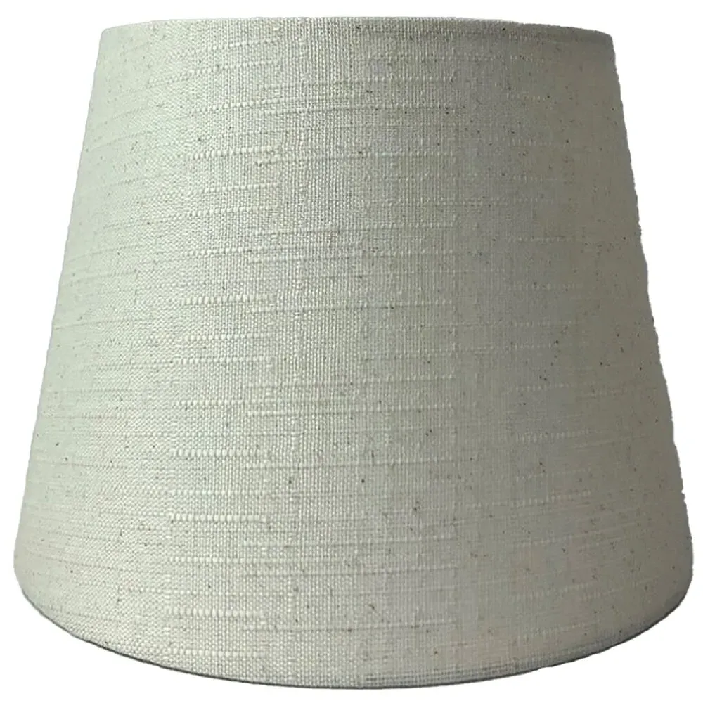 30cm Tapered Lamp Shade - Oatmeal, Linen