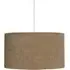 35cm Drum Lampshade - Brown