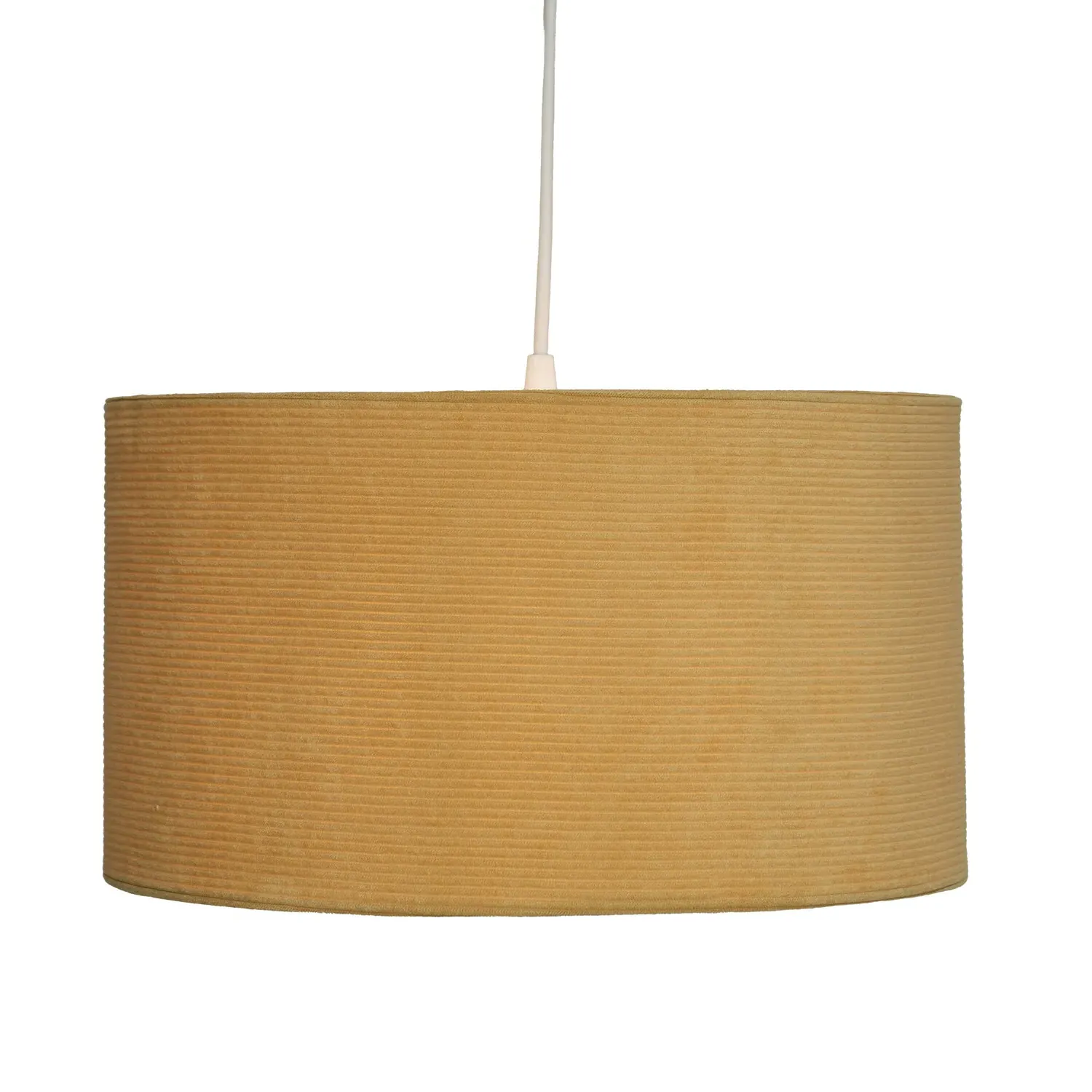 35cm Drum Shade Lampshade - Yellow