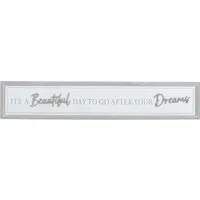 3D Sentiment Plaque - Grey