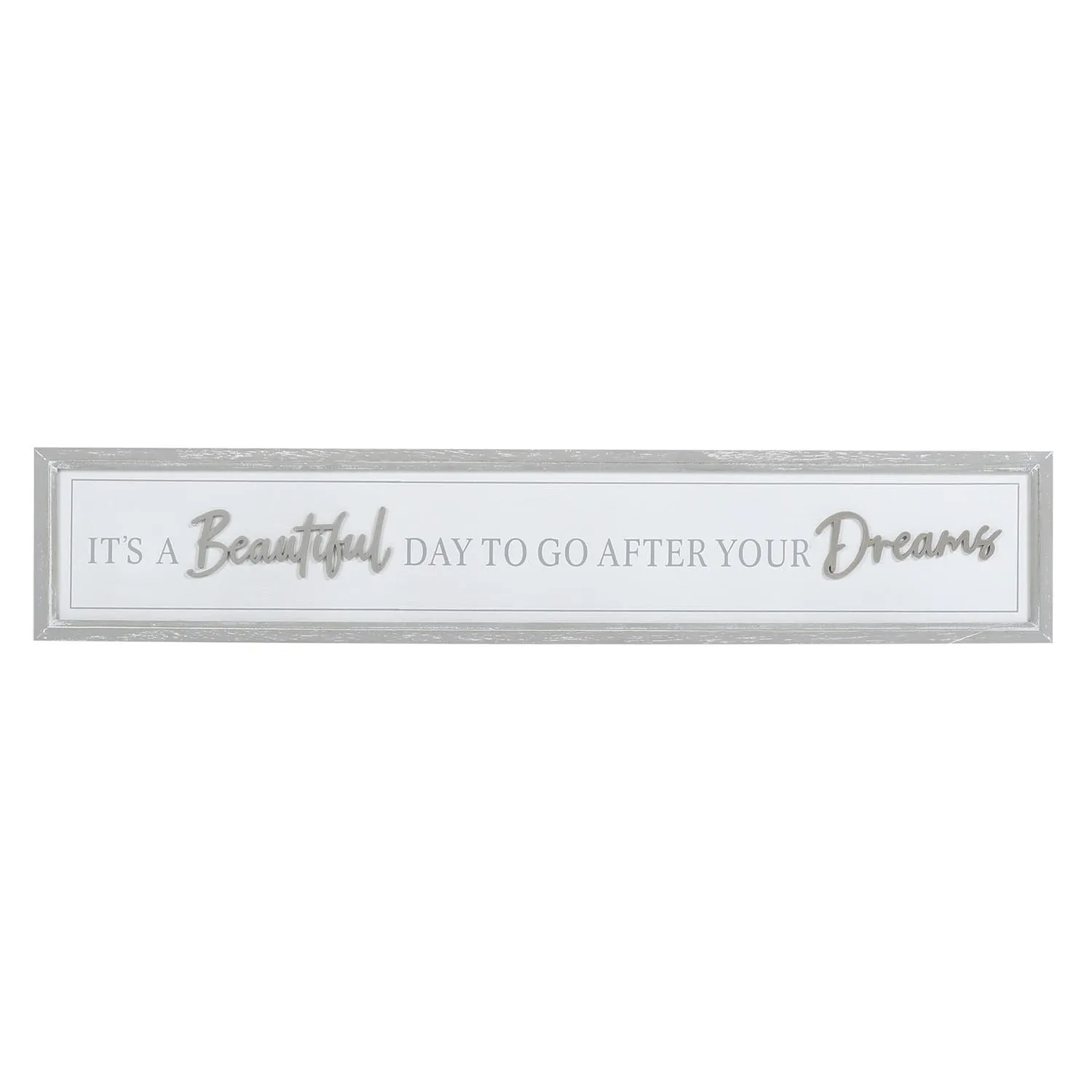 3D Sentiment Plaque - Grey image