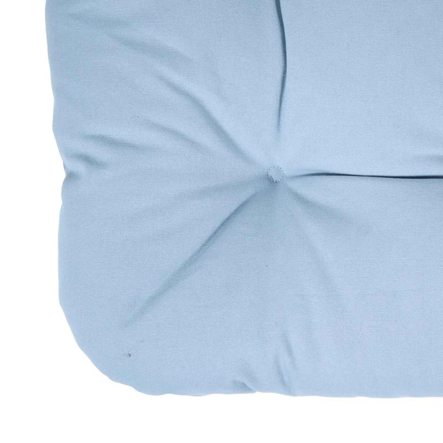 4 Button Seat Pad - Blue