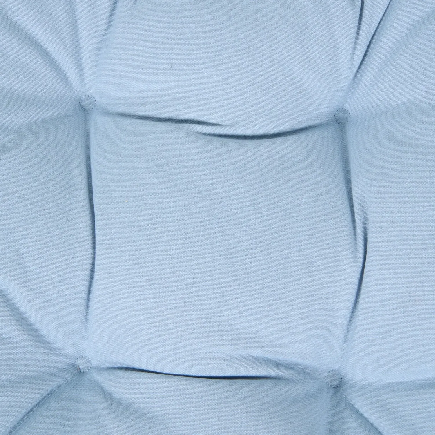 4 Button Seat Pad - Blue