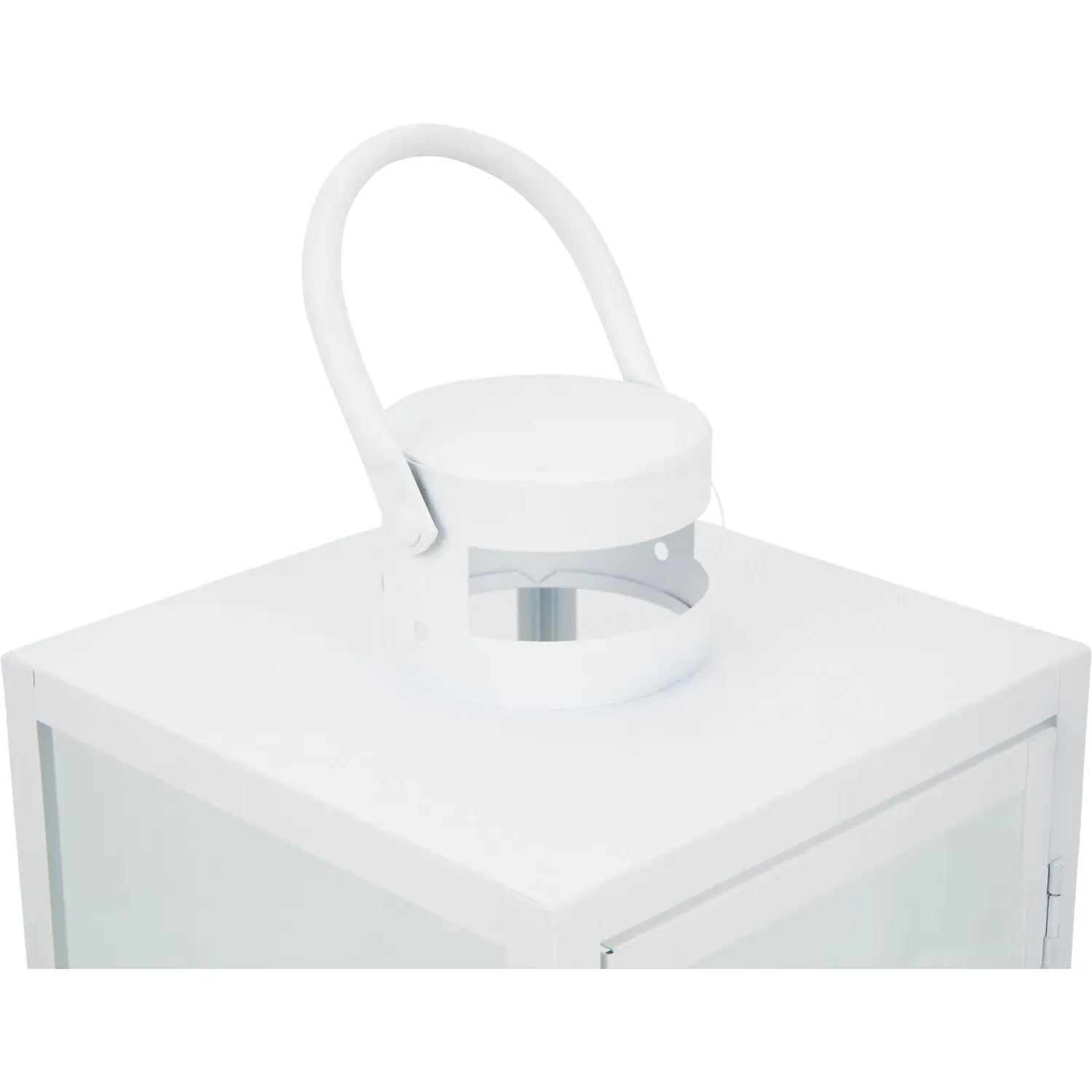 41cm Matte Lantern - White