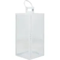 41cm Matte Lantern - White