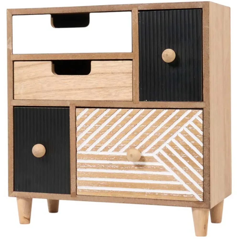 5 Drawer Storage Set - Natural