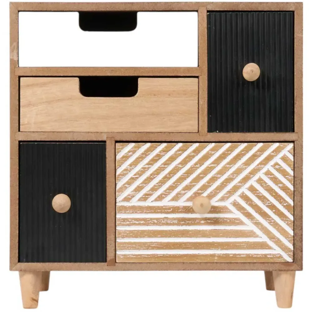 5 Drawer Storage Set - Natural