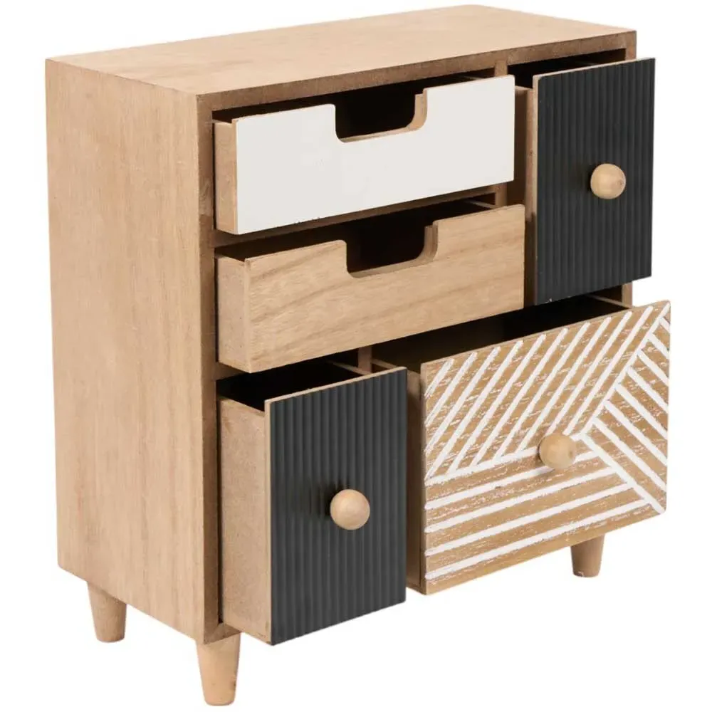 5 Drawer Storage Set - Natural