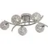 5-Sphere Ceiling Light - Silver