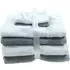 6-Piece Towel Bale Set - Silver, Cotton