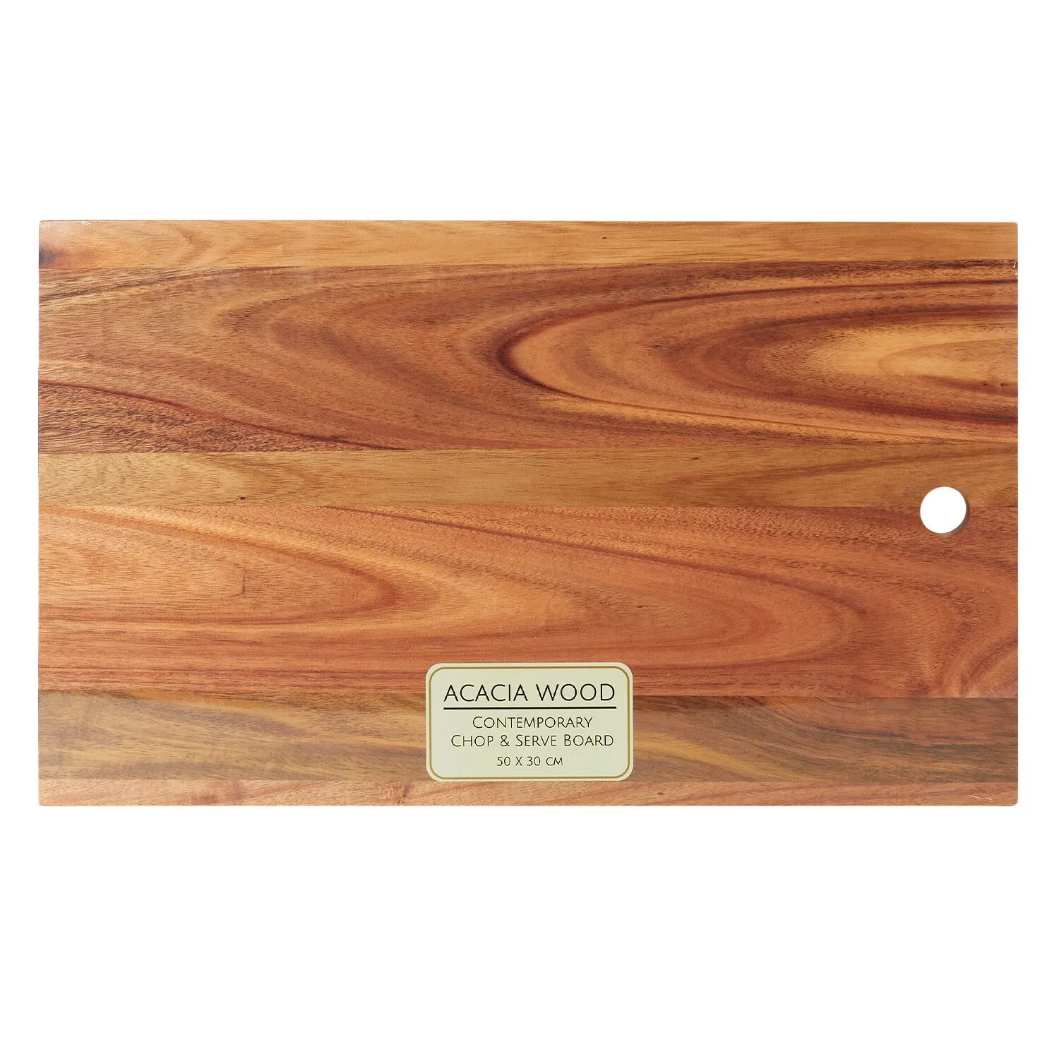 Acacia Chop and Serve Board - Brown