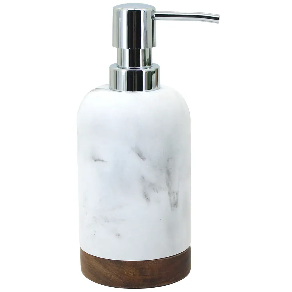 Acacia Soap Dispenser - White