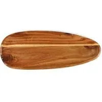 Acacia Wood Oval Long Serving Platter