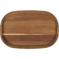 Acacia Wood Oval Serving Platter - Natural