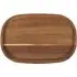 Acacia Wood Oval Serving Platter - Natural