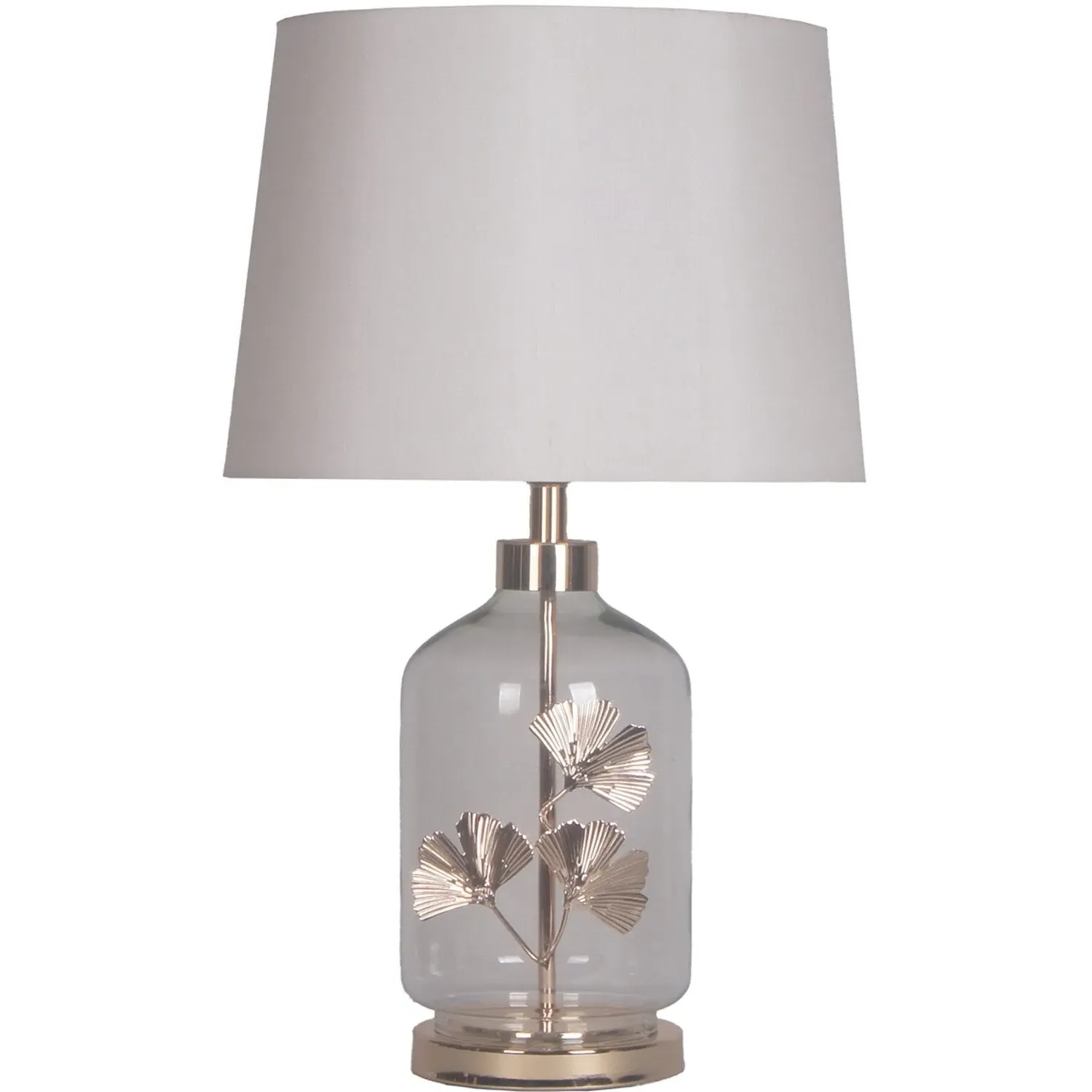 Acantha Table Lamp - Clear, Gold