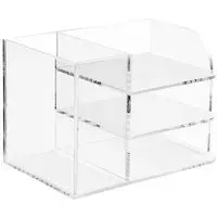 Acrylic Desk Storage Organizer - Clear